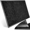 Covoraș textil negru Gockowiak Valeria 90 × 150 cm