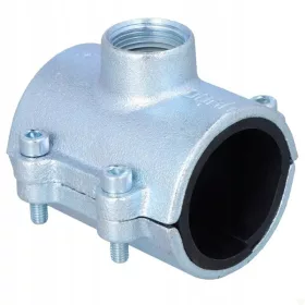 Priză de montare Gebo ANB 2 × 1 inch, fontă