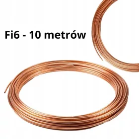 Teava din cupru moale Emix 6 × 1 mm, 10 m