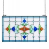 Panou vitraliu suspendat Vevor NC-SG03 66,4 × 40,2 cm