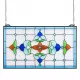 Panou vitraliu suspendat Vevor NC-SG03 66,4 × 40,2 cm