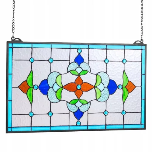 Panou vitraliu suspendat Vevor NC-SG03 66,4 × 40,2 cm