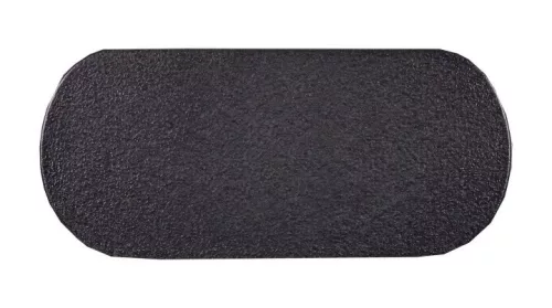 Tăviță de mormânt neagră din rășină 51 × 19 × 2 cm