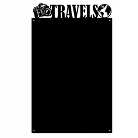 Placă de călătorie TRAVELS pentru magneți 74 × 49 cm