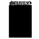 Placă de călătorie TRAVELS pentru magneți 74 × 49 cm