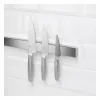 Șina magnetică IKEA KUNGSFORS din oțel inoxidabil 56 cm