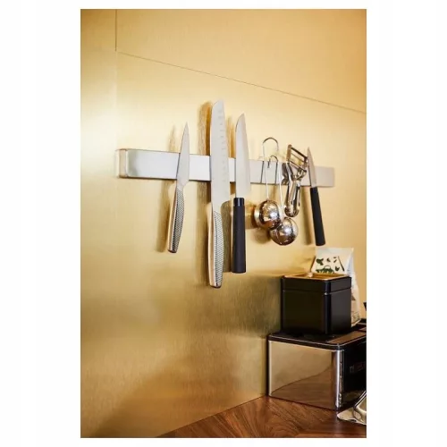 Șina magnetică IKEA KUNGSFORS din oțel inoxidabil 56 cm