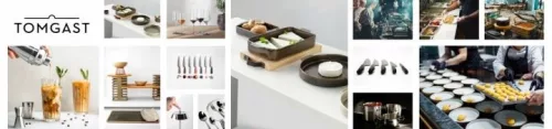 Set de patiserie Tomgast T80031 cu vârfuri din oțel inoxidabil