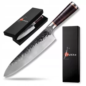 Cuțit de bucătărie Yukko Japan cu mâner din lemn