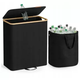   SONGMICS RRB513B01 coș pentru sticle returnabile cu capacitate de 135 l