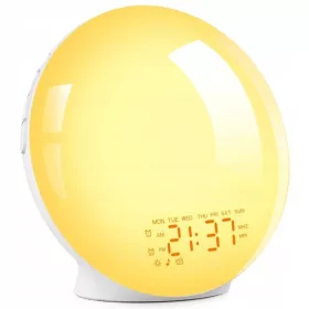 Ceas cu alarmă luminos Interlook WRSL22 cu simulare de zori