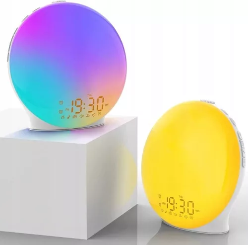 Ceas cu alarmă luminos Interlook WRSL22 cu simulare de zori