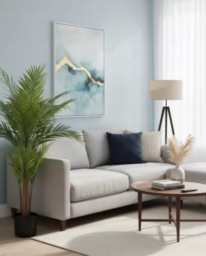 Palmier artificial areca în ghiveci, 130 cm
