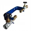 Kit de montare apometru Unni DN15 cu suport și supape 3/4″