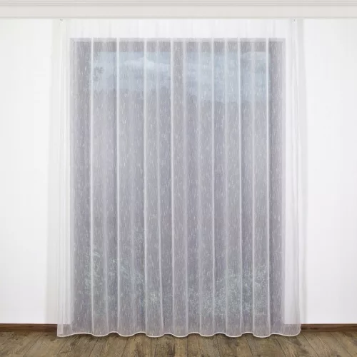 Perdea albă Tuva 300 × 240 cm pentru șnur