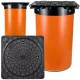 Telescop pentru cămin InstalTube 315 mm cu capac 400 × 400 mm, înălțime 480 mm