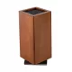 Bloc magnetic rotativ pentru cuțite din lemn de acacia 24,6 cm