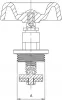 Capetele supape DIAMOND Art.2600GŁ-50 2″ DN50, 2 buc.