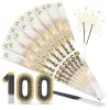 ZOM BUM artificii de iarnă 70 cm, 100 de bucăți, 150 s