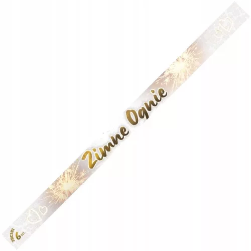 ZOM BUM artificii de iarnă 70 cm, 100 de bucăți, 150 s