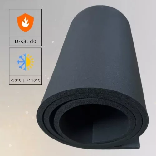Plăci izolatoare din cauciuc Armaflex ACE 13 mm, 5 × 199 × 44 cm, calitate a doua