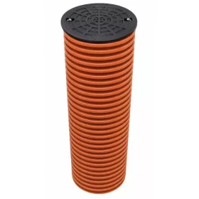   Ax de control al drenajului 315 mm cu capac, teava PP 100 cm lungime