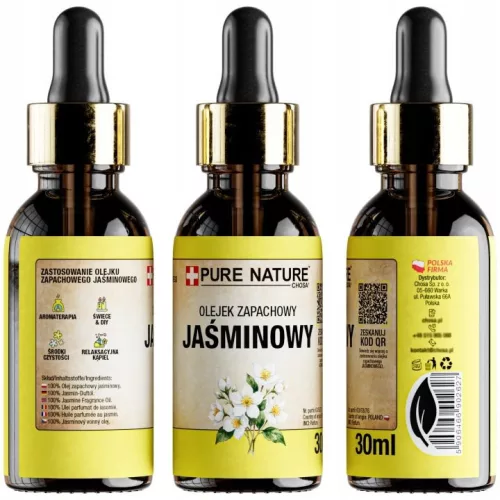 Ulei parfumat de iasomie Pure Nature, 3 × 30 ml