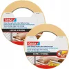 Două benzi adezive duble față tesa Extra Strong pentru covoare, 25 m × 50 mm