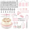 Set de patiserie pentru decorarea torturilor, 137 de piese