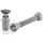 Sifon pentru chiuvetă Rea Flow REA-A9494 click-clack, culoare titan periat