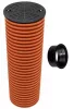 Ax de control al drenajului 315 mm cu capac și etanșare 110 mm, țeavă PP 100 cm