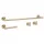 Set de baie din patru piese Rea Ari gold