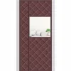 Perdea magnetica pentru ușă, maro, 100 × 220 cm