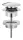 Sifon cromat pentru chiuveta GROHE 65807000 click-clack cu preaplin