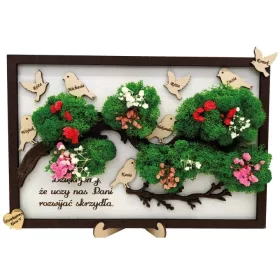  Tablou personalizat pentru profesor cu numele copiilor, 35 × 23 cm