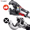 Presă de baterii Fugert FUG-0242 cu 2 baterii 20 V 4 Ah și fălci U/TH/V
