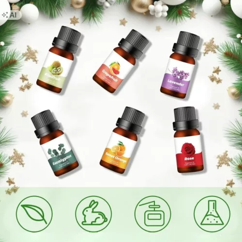 Calendar de Advent cu 24 de uleiuri parfumate de 10 ml