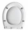 Scaun de toaleta alb Estiva 11 37,3 × 43,5 cm cu pliere lenta
