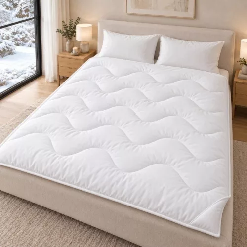 Pilotă albă all-season Estadi 200 × 220 cm
