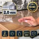 Suport de protecție transparent pentru masă 80 × 65 cm, 2 mm