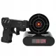 Ceas deșteptător interactiv cu țintă și pistol cu infraroșu