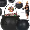 Set dublu de găletuși negre Fiestas Guirca pentru bomboane, 16 × 20 cm