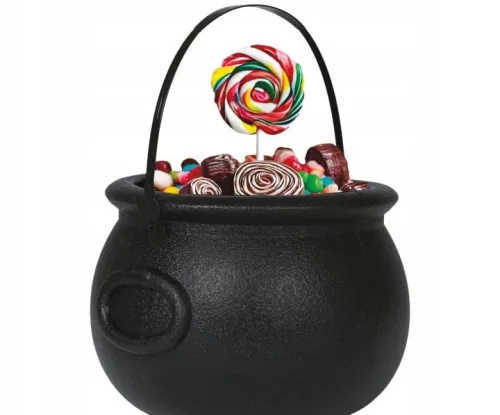 Set dublu de găletuși negre Fiestas Guirca pentru bomboane, 16 × 20 cm