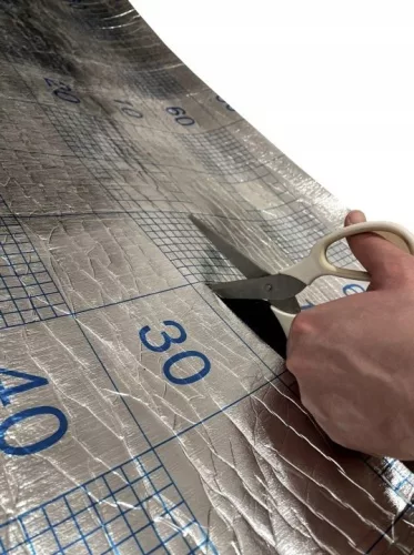 Acoperire autoadezivă gri închis Eurodeco 120 × 500 cm, 6 m²