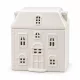 Șemineu ceramic alb pentru ceară parfumată Casa 11,5 cm