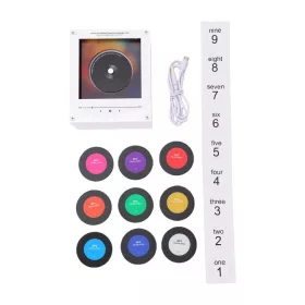 Player magnetic NFC R6 pentru frigider cu 9 discuri