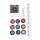 Player magnetic NFC R6 pentru frigider cu 9 discuri