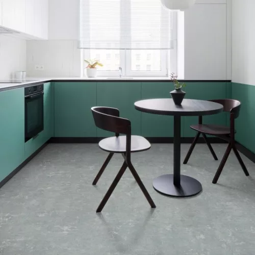 Pardoseală PVC gri e-floor cu imitație de beton, 2 m