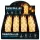 Set de 12 lumânări LED Masterled 13 cm, 2000 K, pe baterii AA
