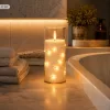 Set de 12 lumânări LED Masterled 13 cm, 2000 K, pe baterii AA